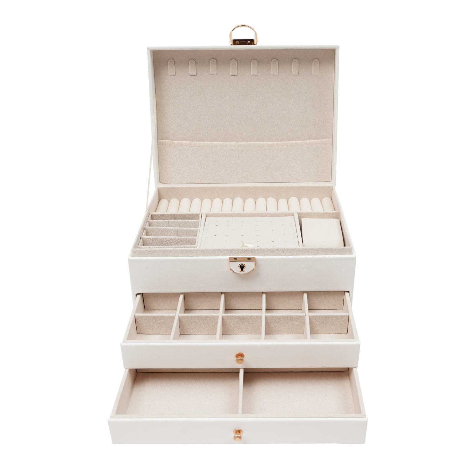Jewelry Store For Watches - Scatola Portaoggetti a 3 Livelli per
