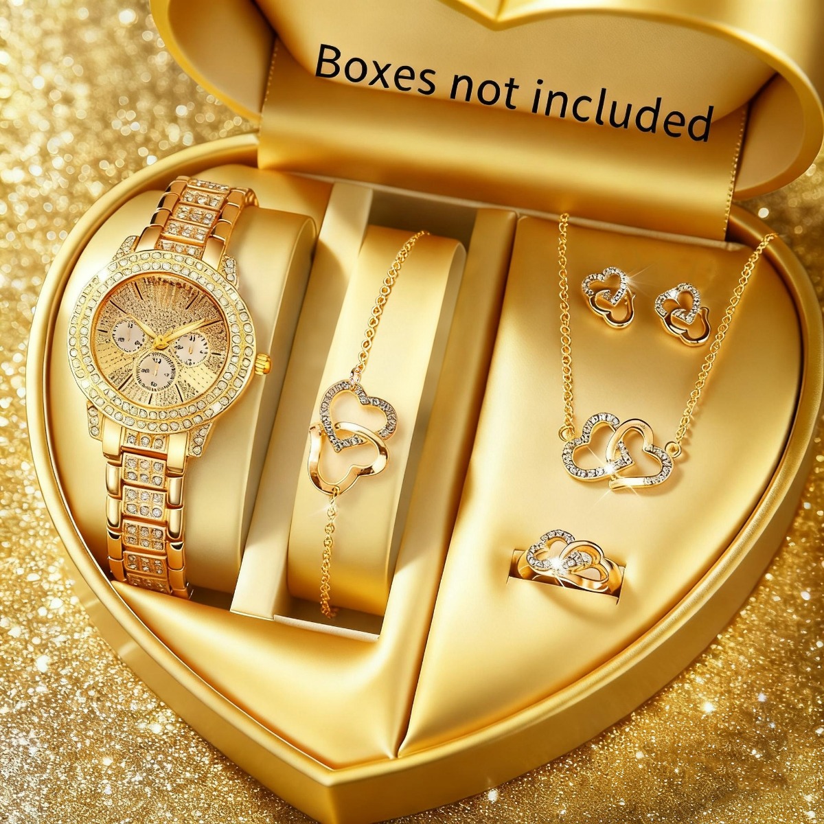 Jewelry Watches For Kids - 6 pezzi di lusso strass orologio