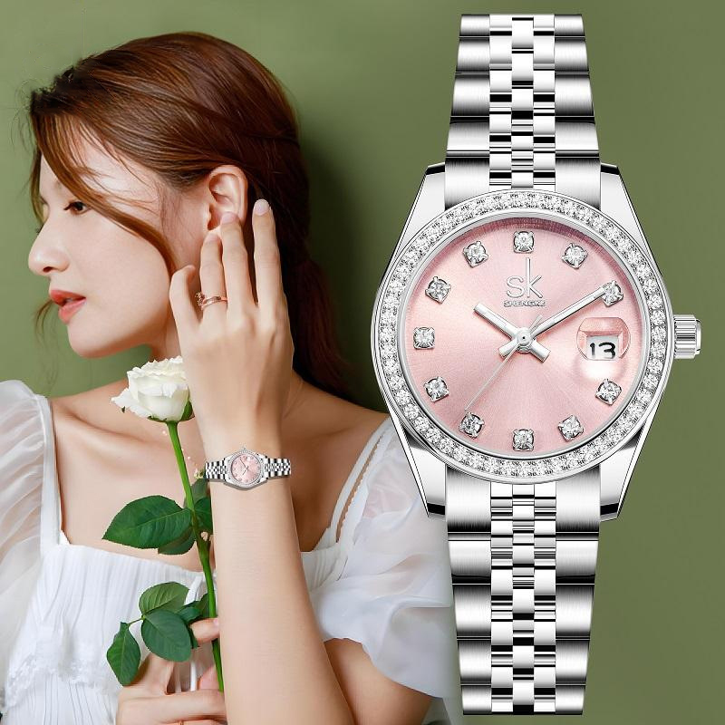 Jewelry Diamond Watches - UTHAI CQ484 Orologio da donna alla