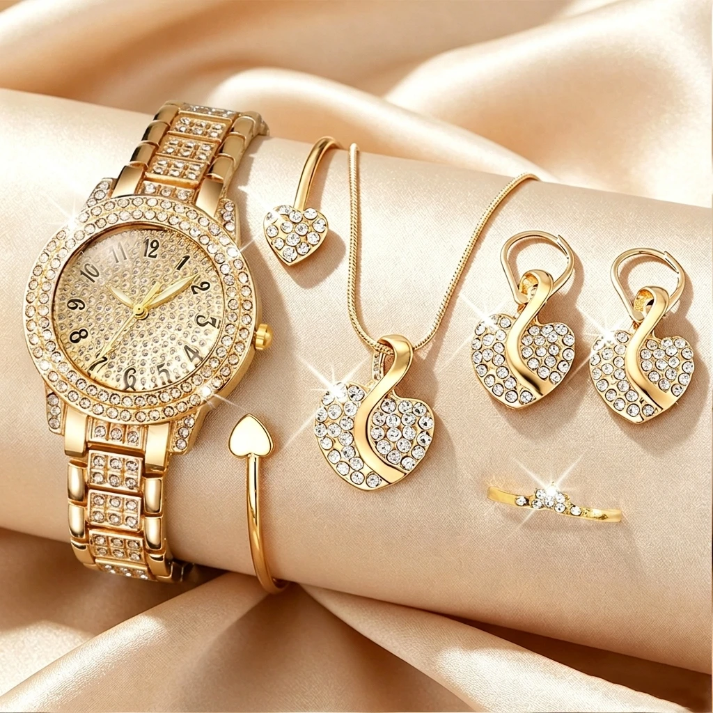 Jewelry Clasp Watches - Set di 6 Orologi da Donna