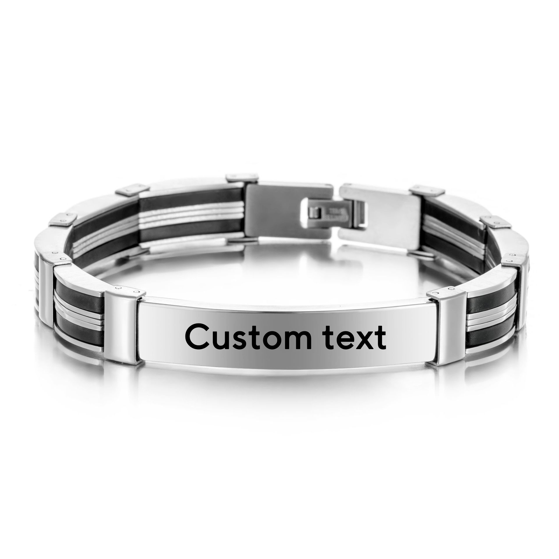Jewelry Clasp Watches - Bracciale personalizzato in acciaio inossidabile con