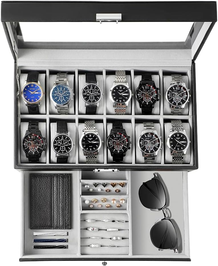 Jewelry Watches & Accessories - Scatola Porta Orologi da Uomo, Regalo,