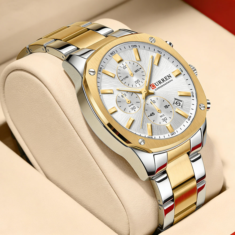 Jewelry And Watches - CURREN Orologio sportivo da uomo moderno