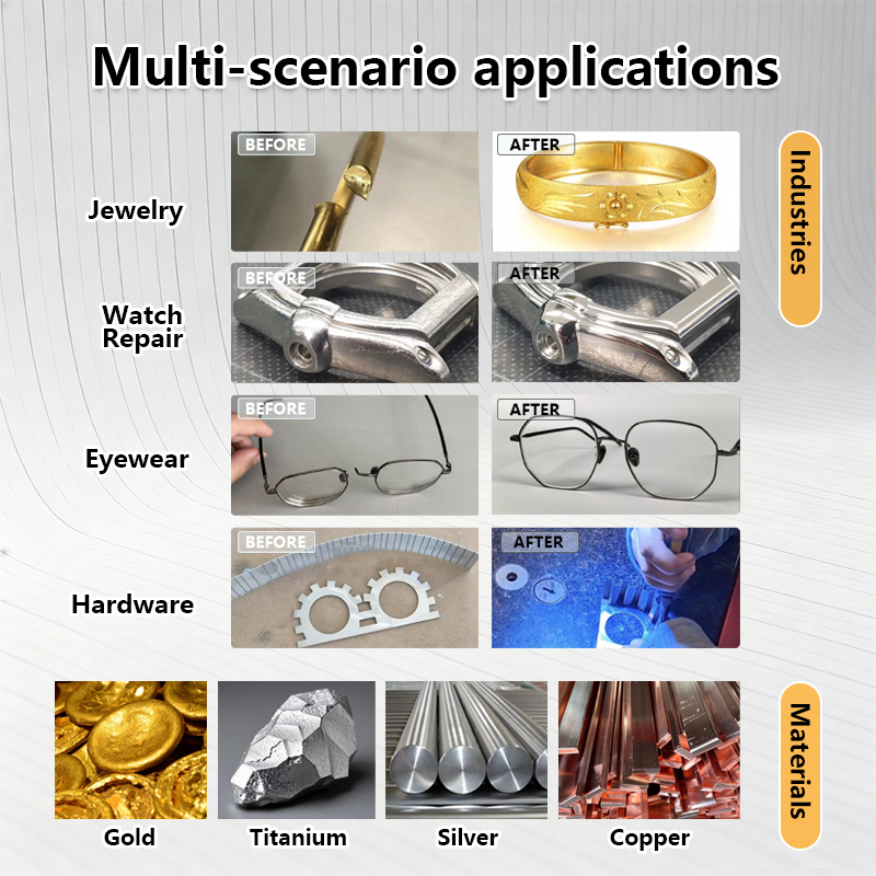 Saldatrice Laser a Impulsi QCW - Jewelry Repair & Watches Photos recensione e prezzo