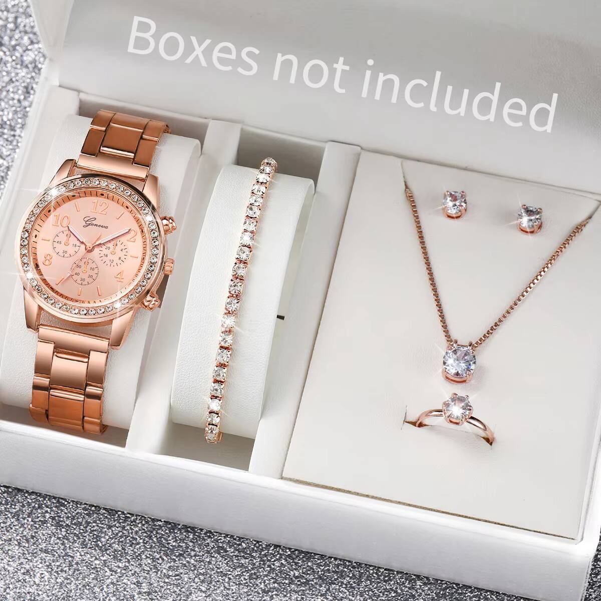 6 pezzi/set orologi da donna a - Jewelry Clasp Watches recensione e prezzo