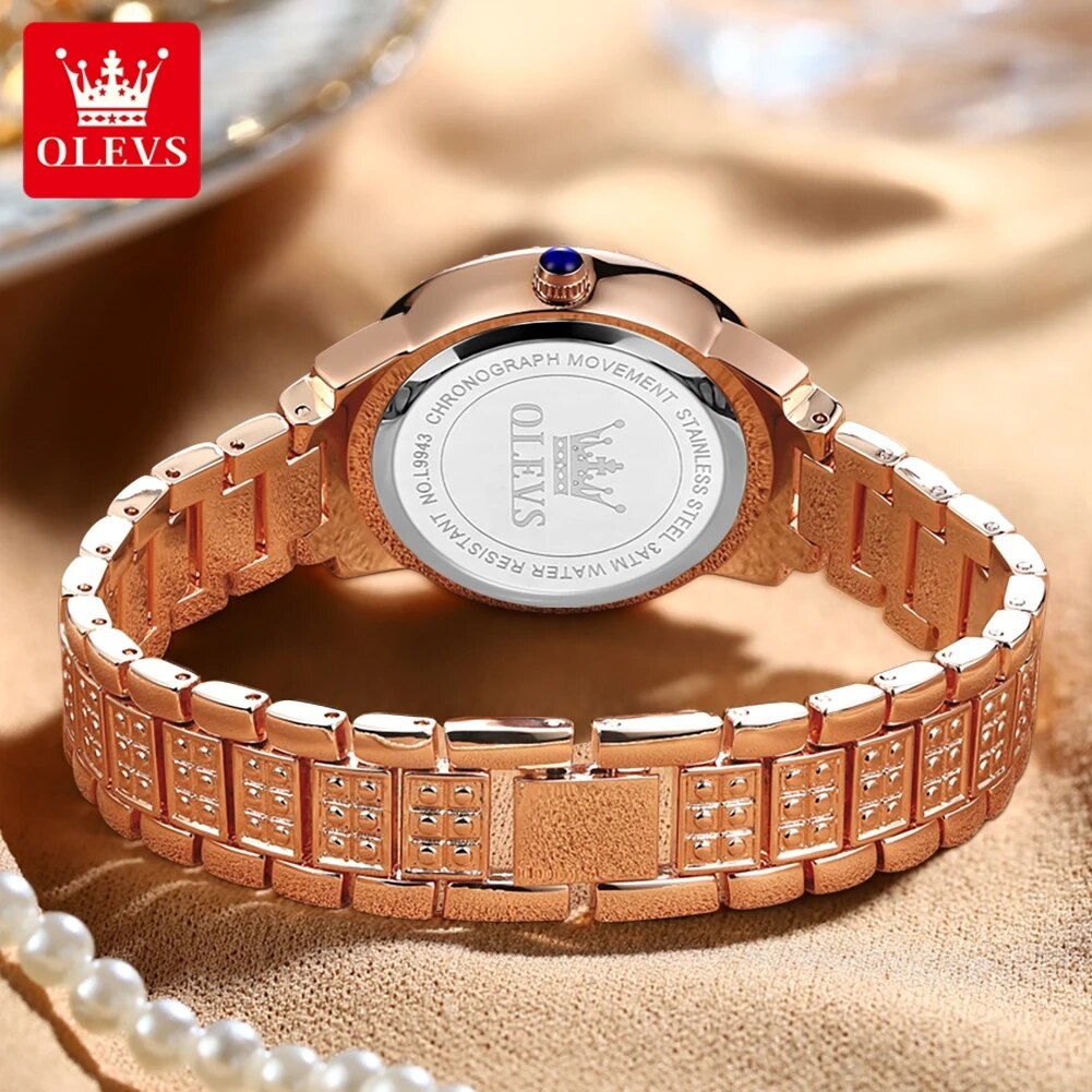 OLEVS 9943 Orologio al quarzo  - Jewelry Diamond Watches recensione e prezzo