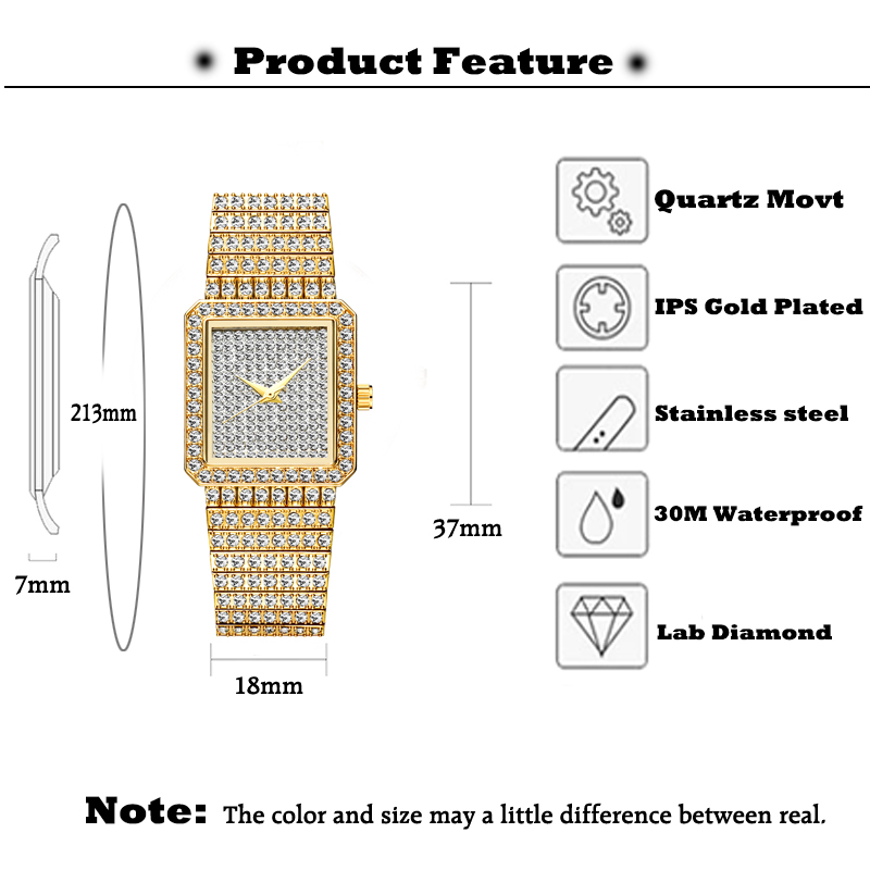 MISSFOX Diamond Watch For Wome - Jewelry Diamond Watches recensione e prezzo