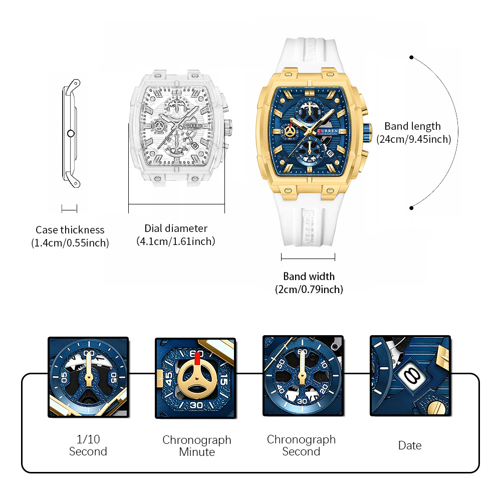 CURREN Orologio vintage di lus - Jewelry And Watches recensione e prezzo
