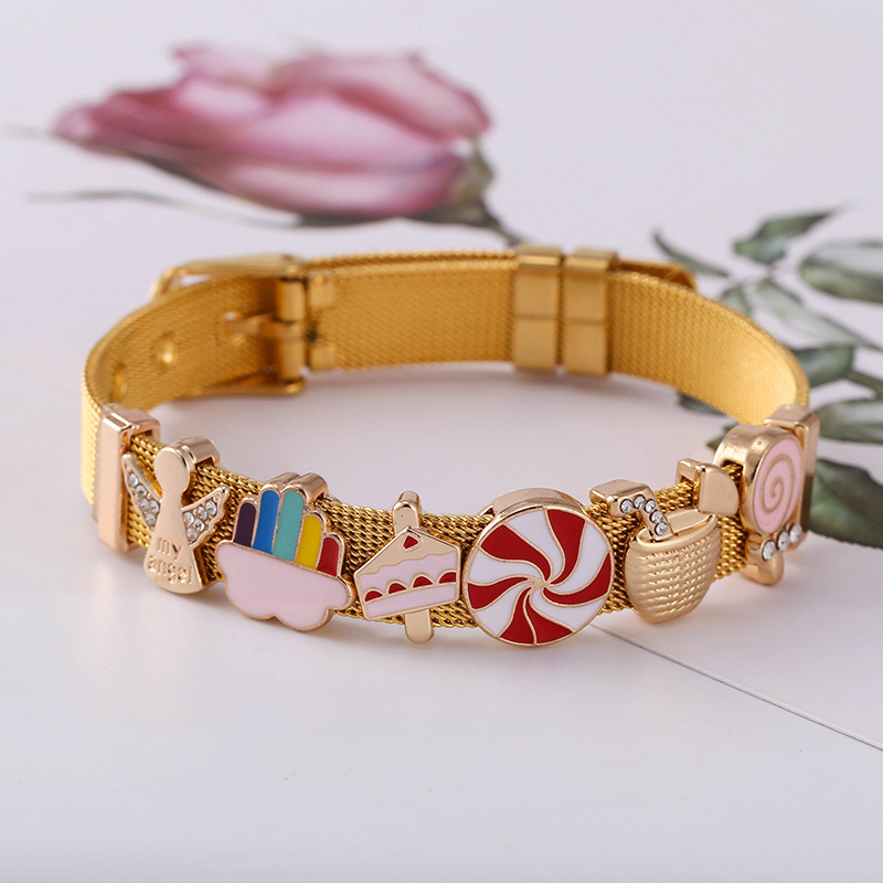 Braccialetti a rete in acciaio - Jewelry Watches For Kids recensione e prezzo