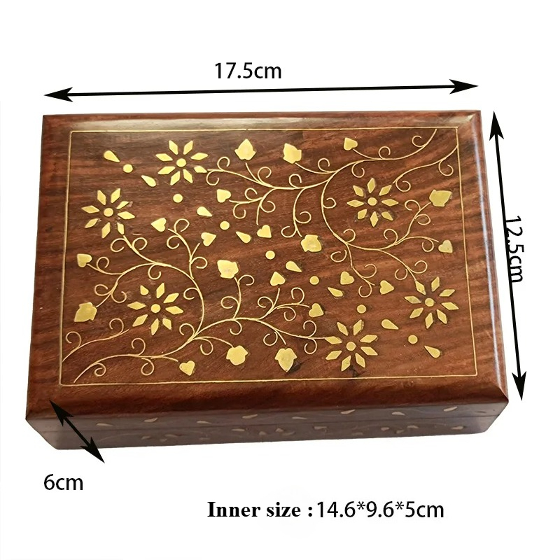 Scatola Artigianale in Legno M - Indian Jewelry Watches recensione e prezzo