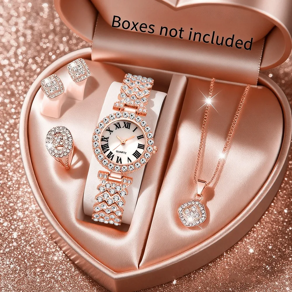 2026 Set di 5 Eleganti Orologi - Jewelry Clasp Watches recensione e prezzo